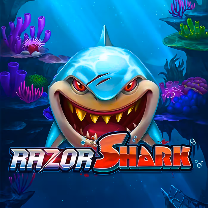 Razor Shark slot with underwater adventure and mystery stacks